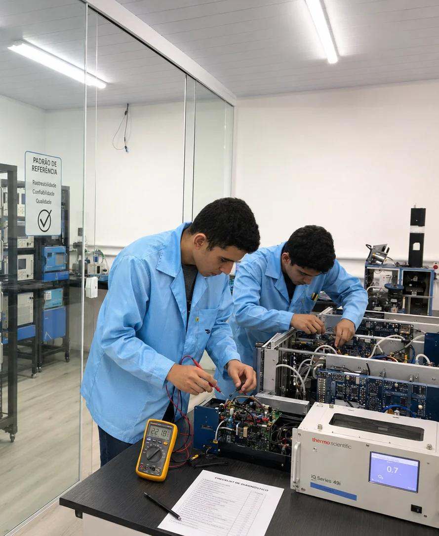Manutenção, Calibração e Assistência Técnica